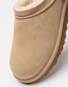 UGG Велурени боти Classic Micro Бежов