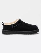 UGG Велурени боти Classic Micro Черен