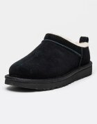 UGG Велурени боти Classic Micro Черен