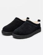 UGG Велурени боти Classic Micro Черен