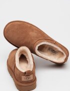UGG Велурени боти Classic Micro Карамел