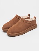 UGG Велурени боти Classic Micro Карамел