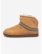 UGG Велурени боти Classic Mini Crescent