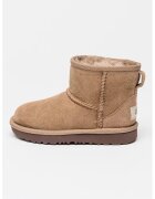 UGG Велурени боти Classic Mini II с лесно обуване