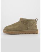 UGG Непромокаеми велурени боти Classic Ultra Mini с лесно обуване