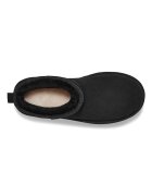 UGG Велурени боти Classic Ultra Mini Черен