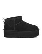 UGG Велурени боти Classic Ultra Mini