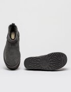 UGG Велурени боти Classic Ultra Mini Въглен сиво