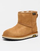 UGG Велурени боти Mini GTX Канелено кафяво