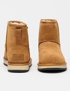 UGG Велурени боти Mini GTX Канелено кафяво