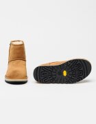 UGG Велурени боти Mini GTX Канелено кафяво