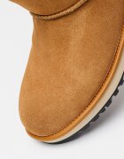 UGG Велурени боти Mini GTX Канелено кафяво