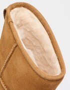 UGG Велурени боти Mini GTX Канелено кафяво