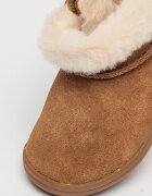 UGG Велурени боти с вълнена вата Kinsey Кафяв