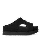 UGG Велурени чехли Goldenstar Hi Cutout - Черен