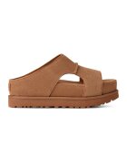UGG Велурени чехли Goldenstar Hi Cutout - Карамел