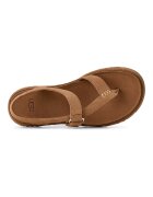 UGG Велурени сандали GoldenGaze Toe Post Карамел