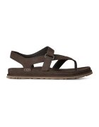 UGG Велурени сандали GoldenGaze Toe Post - Тъмнокафяв
