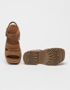 UGG Велурени сандали New Heights с велкро Светлокафяв