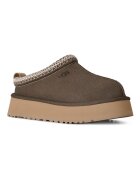 UGG Велурено сабо Tazz II с равна платформа Камел/Ледено синьо