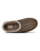 UGG Велурено сабо Tazz II с равна платформа Камел/Ледено синьо