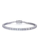 UNA VIDA Мъжка гривна Diamond Moissanite - размер 18 см