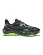 Under Armour Баскетболни обувки Curry Splash 24 - Черен/Лайм зелено