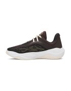 Under Armour Баскетболни обувки Curry Splash 25 - Бял/Тъмнокафяв
