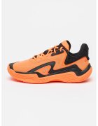Under Armour Баскетболни обувки от текстил с лого - Черен/Неоново оранжево
