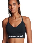 Under Armour Безшевно фитнес бюстие Vanish с лого