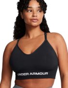 Under Armour Безшевно фитнес бюстие Vanish с лого