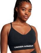 Under Armour Безшевно фитнес бюстие Vanish с лого