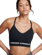 Under Armour Безшевно фитнес бюстие Vanish с лого