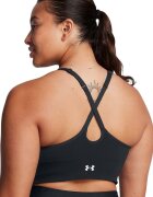 Under Armour Безшевно фитнес бюстие Vanish с лого