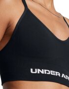 Under Armour Безшевно фитнес бюстие Vanish с лого