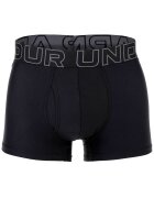 Under Armour Боксерки 174107 с лого 3 - чифта Черен