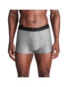 Under Armour Боксерки 174107 с лого 3 - чифта Черен/Сив