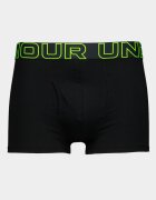 Under Armour Боксерки с лого на талията - 3 чифта Черен