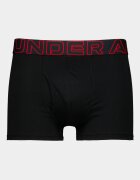 Under Armour Боксерки с лого на талията - 3 чифта Черен