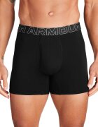 Under Armour Боксерки с лого на талията - 3 чифта Черен