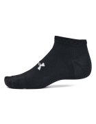 Under Armour Чорапи до глезена Essential с лого 6 чифта Черен/Сив