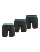 Under Armour Фитнес боксерки Performance - 3 чифта Циан/Tъмносив