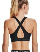 Under Armour Фитнес бюстие със средна поддръжка Черен