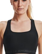 Under Armour Фитнес бюстие със средна поддръжка Черен