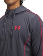 Under Armour Фитнес екип с лого Червен/Tъмносив