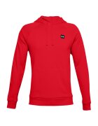 Under Armour Фитнес худи Rival с джоб кенгуру - Червен