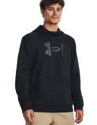Under Armour Фитнес худи с лого - Черен
