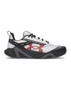 Under Armour Фитнес обувки Charged Commit 5 от кожа и мрежа - Избеляло черно/Бял/Антрацитно сиво