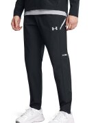Under Armour Фитнес панталон Woven с еластична талия - Бял/Черен