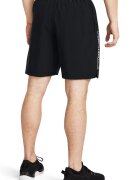 Under Armour Фитнес шорти Wordmark с лого Черен/Бял